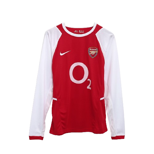 ARSENAL 02/04 Home Jersey-Long Sleeve – Vintage Joint ZA