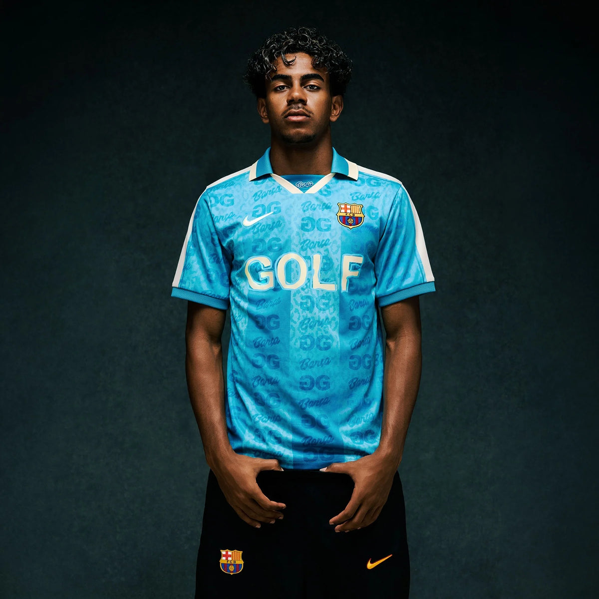 FC Barcelona SS JERSEY by GOLF WANG